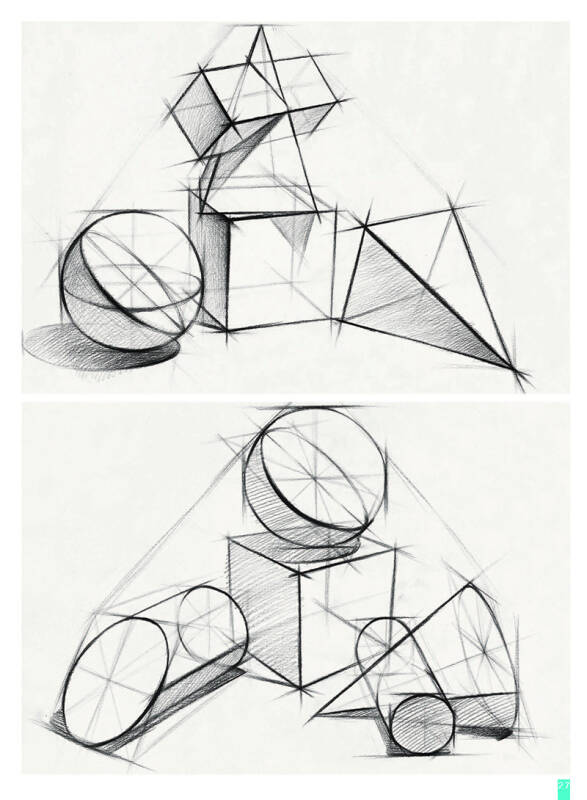 大画结构—从单体到几何形体