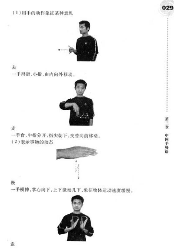 手语教学