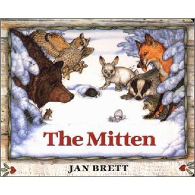 the mitten a ukrainian folktale 英文原版