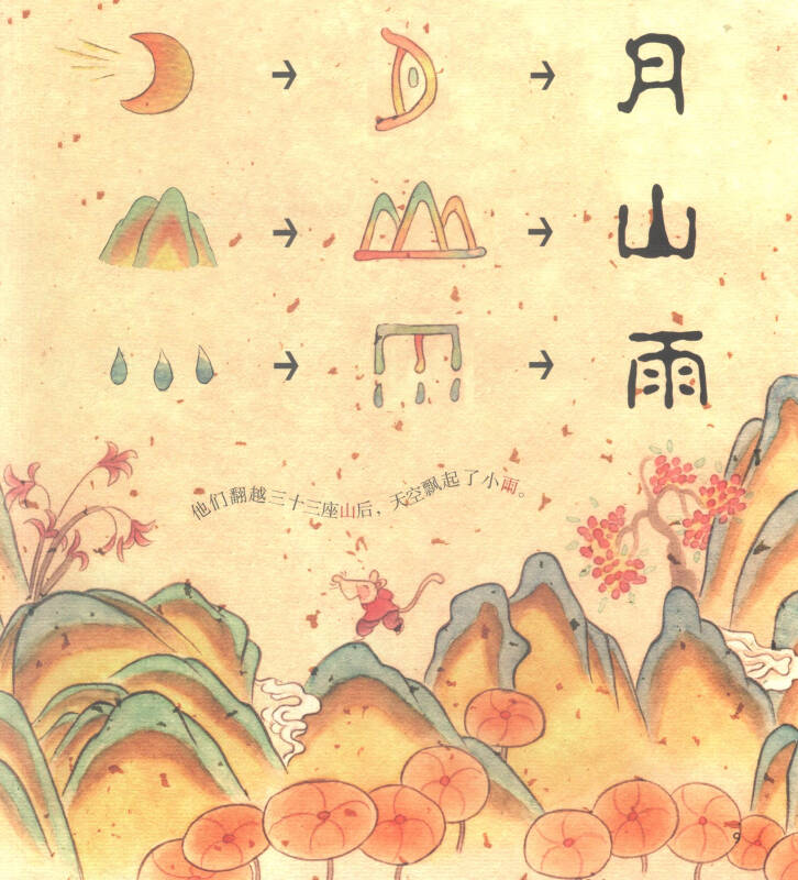 中国记忆·汉字之美 象形字一:高高山上一条龙