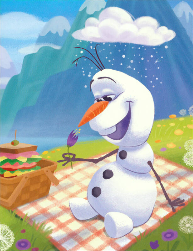 frozen: an amazing snowman 雪宝:《冰雪奇缘》中非凡的雪人 英文