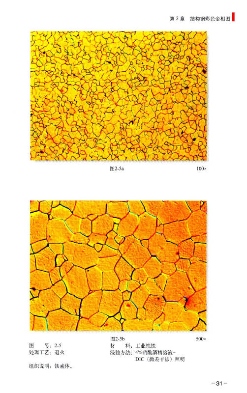 金属材料彩色金相图谱
