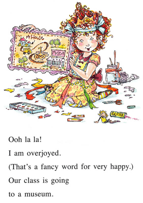 fancy nancy at the museum (i can read book, level