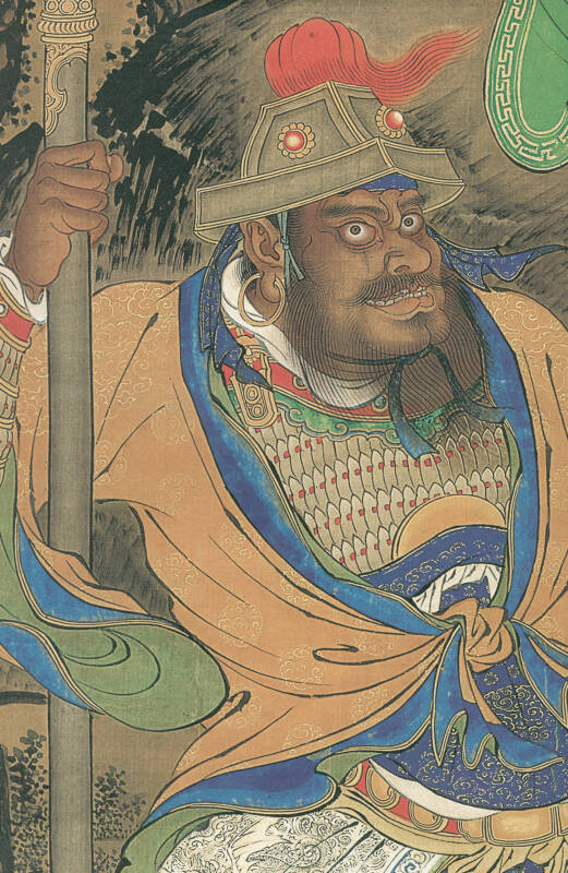东方画谱·明代人物篇:关羽擒将图