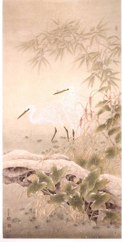 陈禾青唯美工笔花鸟画精选