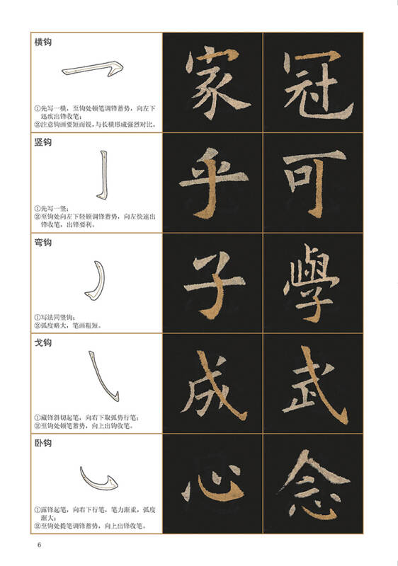 墨点字帖欧阳询九成宫醴泉铭 单字放大本全彩版