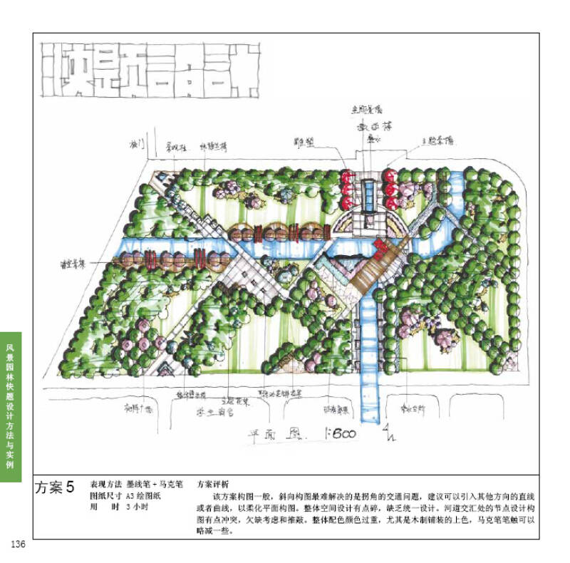 风景园林快题设计方法与实例