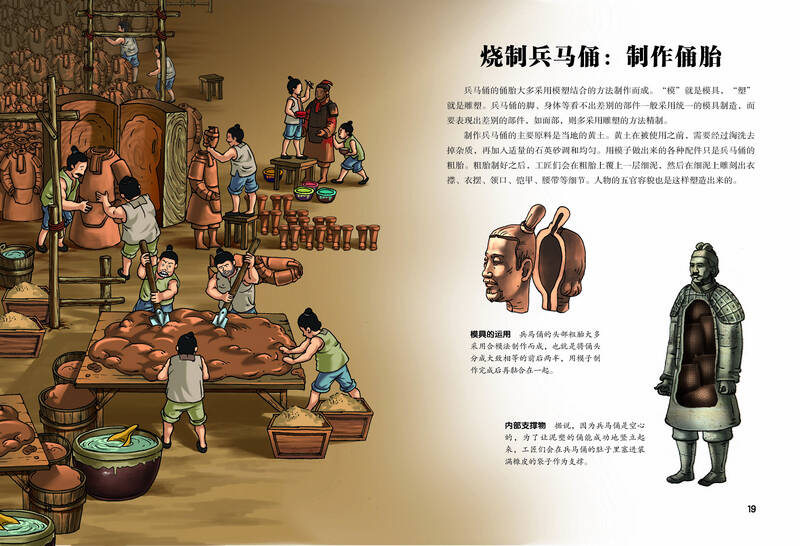 漫眼看历史 中华文化遗产图画书:秦始皇兵马俑