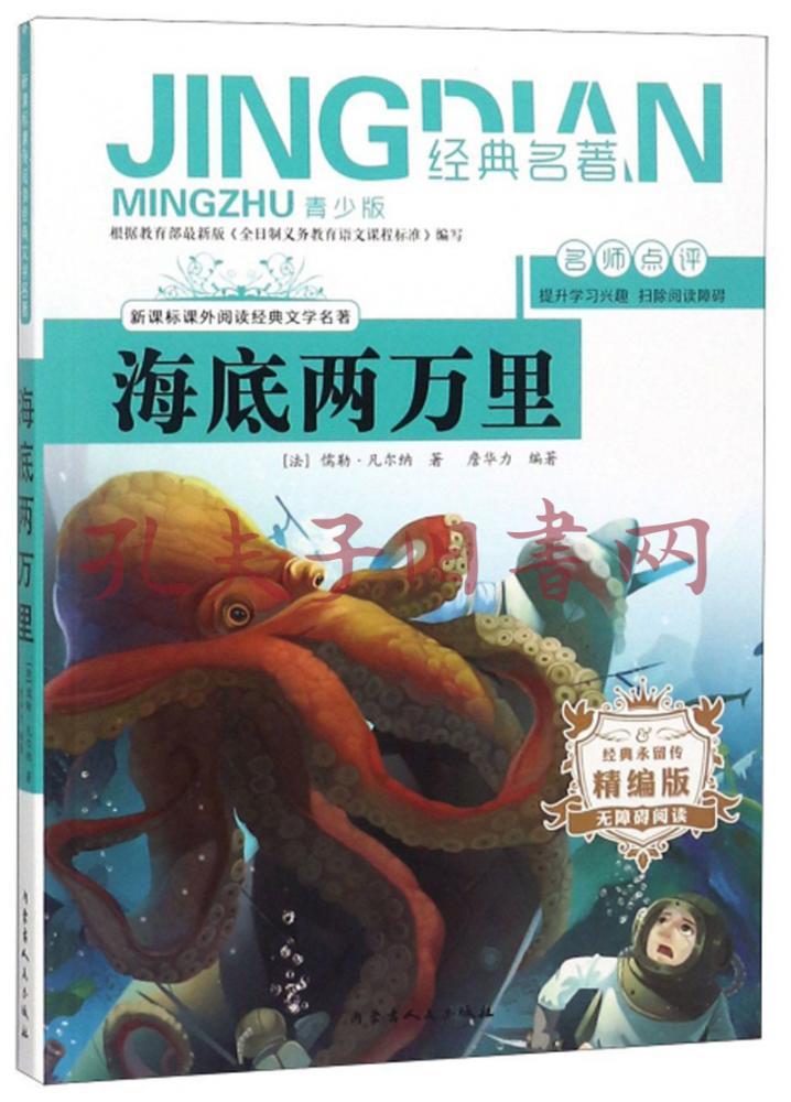 海底两万里无障碍阅读精编版青少版新课标课外阅读经典文学名著