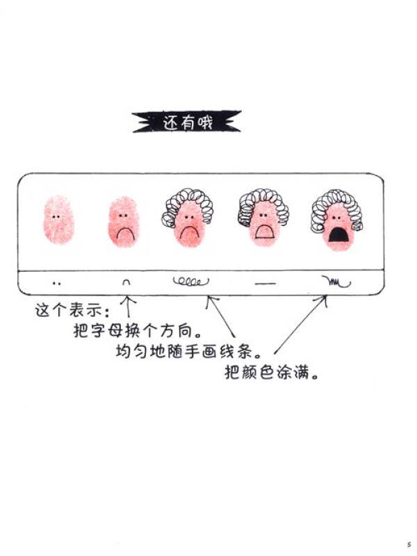 跟着安柏利大师学画画 我们来画拇指小人