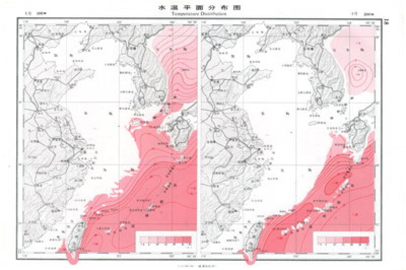 渤海 黄海 东海海洋图集:水文