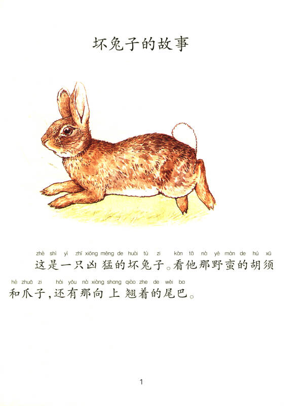彼得兔和他的朋友们:坏兔子的故事(经典绘本 注音版)