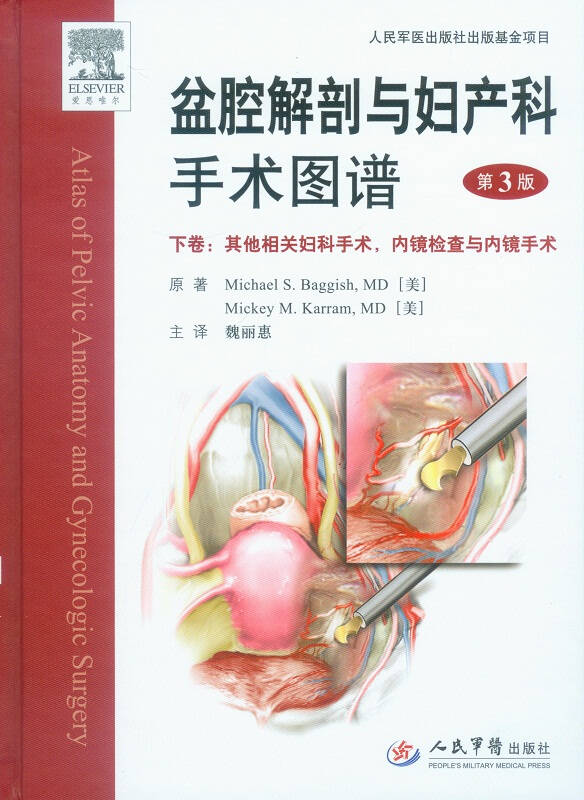 盆腔解剖与妇产科手术图谱(下卷):其他相关妇科手术,内镜检查与内镜