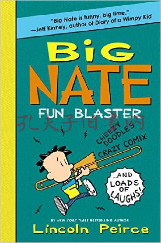 big nate: fun blaster cheezy doodles, crazy com