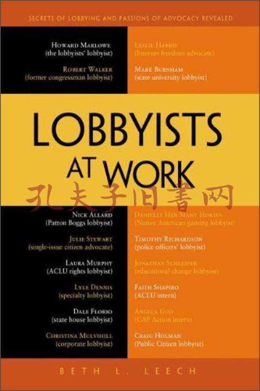 lobbyists at work