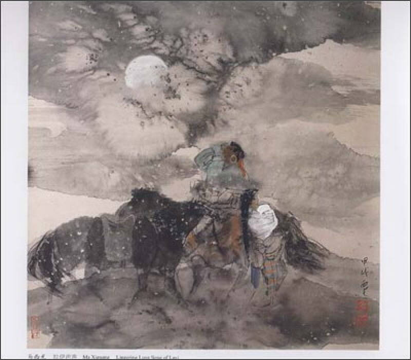 当代中国画家画马作品集萃万骏骧腾中华情