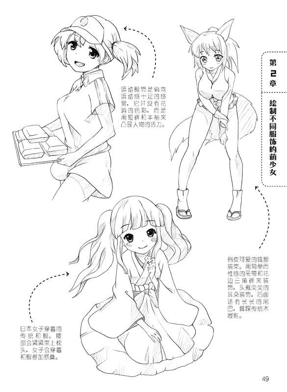 我的第一本漫画技法书:零基础学画萌少女素描_mcoo动漫,王迪 著_孔