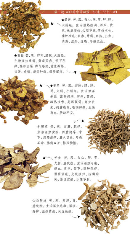 中药功效"快速"记忆(彩图版 汉竹)