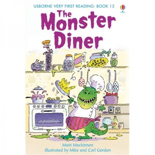 usborne very first reading book 13:the monster diner