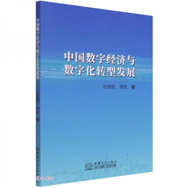 《中国数字经济与数字化转型发展》杜国臣,李凯 著_孔网