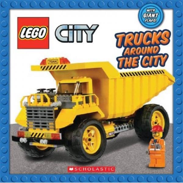 legocitytrucksaroundthecityboardbook乐高世界城市里的卡车