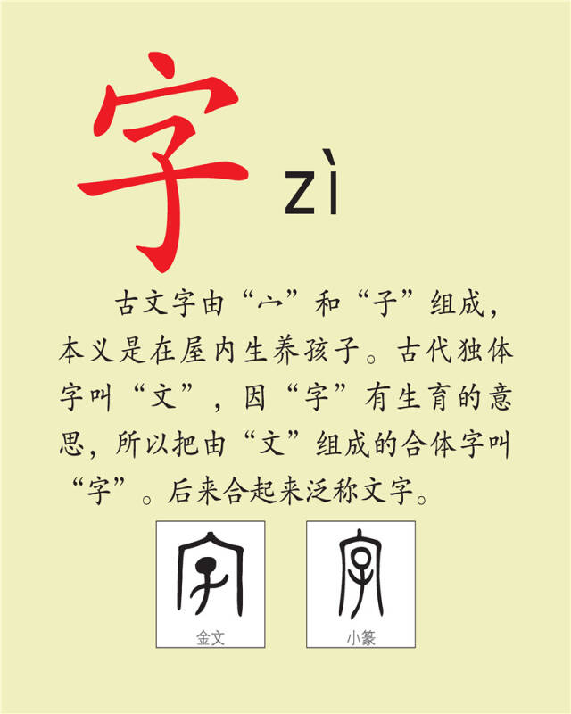 字源识字卡·多彩生活