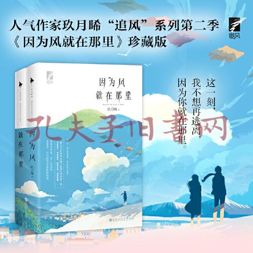 因為風就在那裡珍藏版人氣作家玖月晞追風系列第二季隨書附贈因為風