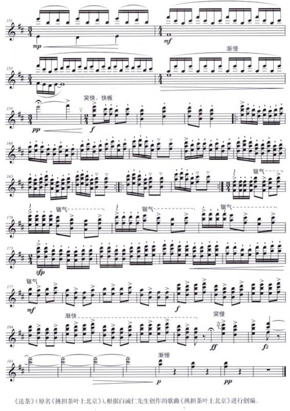 中国民族器乐表演专业本科教材系列:笙,芦笙曲集