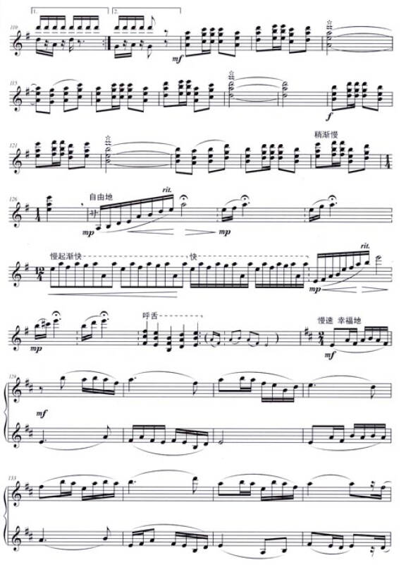 中国民族器乐表演专业本科教材系列:笙,芦笙曲集