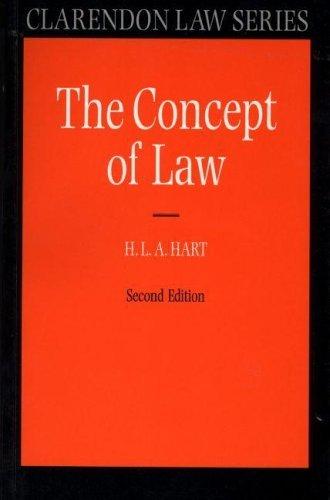 hart h.l.a. the concept of law. oxford university press 1961