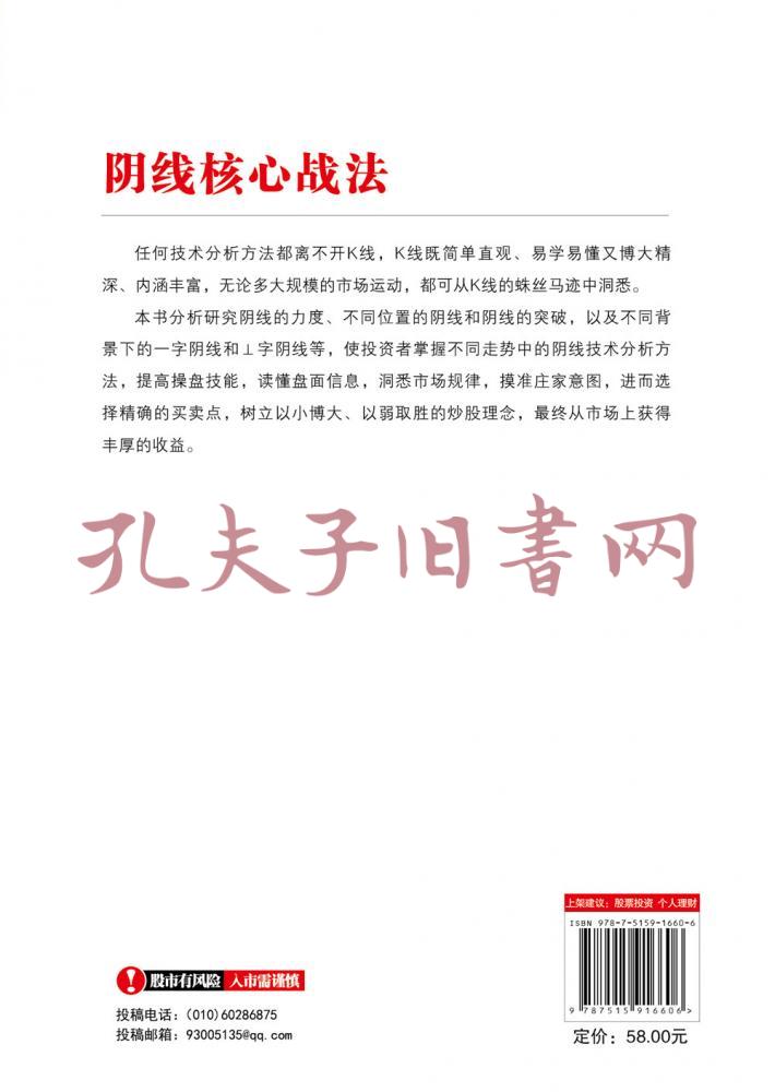 麻道明证券投资系列:阴线核心战法