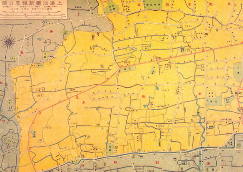 1990年上海地图图片