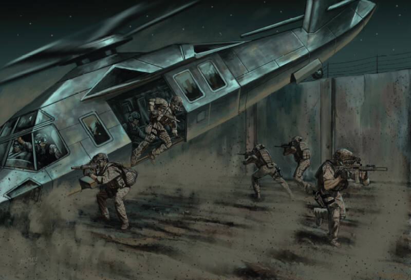 "海神之矛"行动:"海豹"突击队猎杀本·拉登