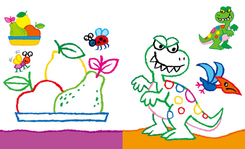 来自比利时的趣味涂色书:小手涂色(红钻本)