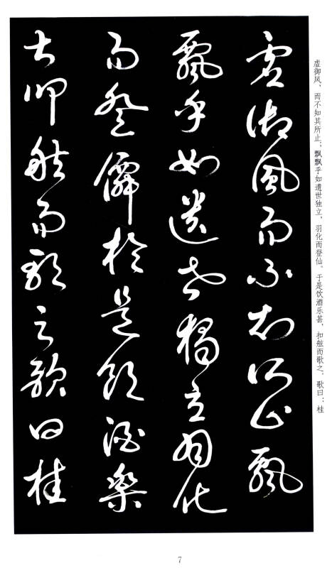 王愛本研習歷代草書經典名帖墨跡選(卷十四):文徵明前後赤壁賦(古今