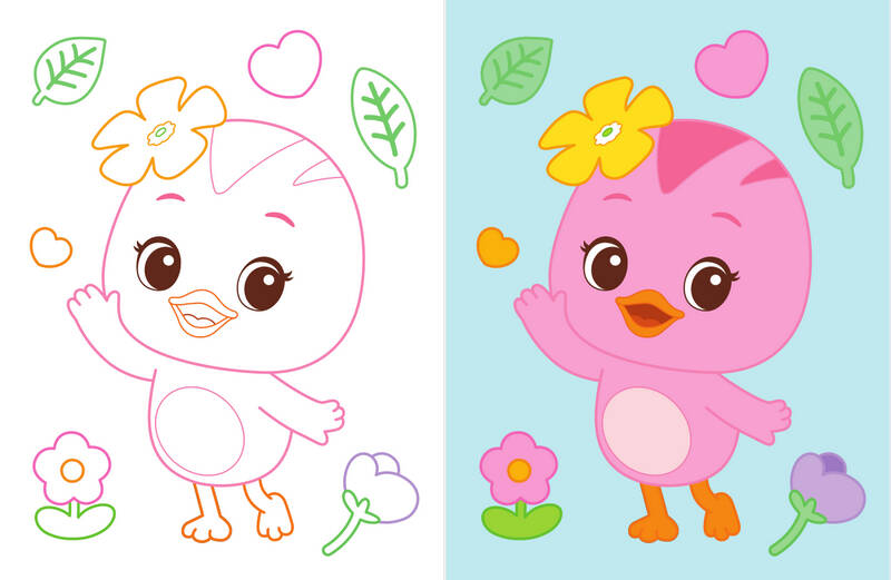 萌鸡小队奇妙小画架:机灵的欢欢