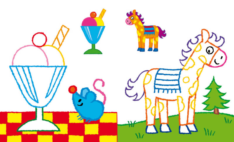 来自比利时的趣味涂色书:小手涂色(绿钻本)