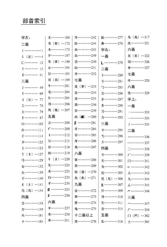 行草书部首对照字典(孔网)