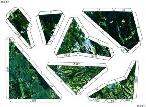 3D益智手工山脉拼图：恒山