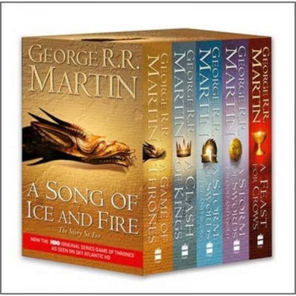 A Song of Ice and Fire, Books 1-4冰与火之歌套装