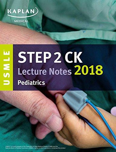 USMLE Step 2 CK Lecture Notes 2018: Pediatrics