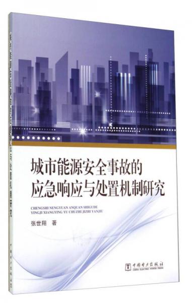 城市能源安全事故的应急响应与处置机制研究