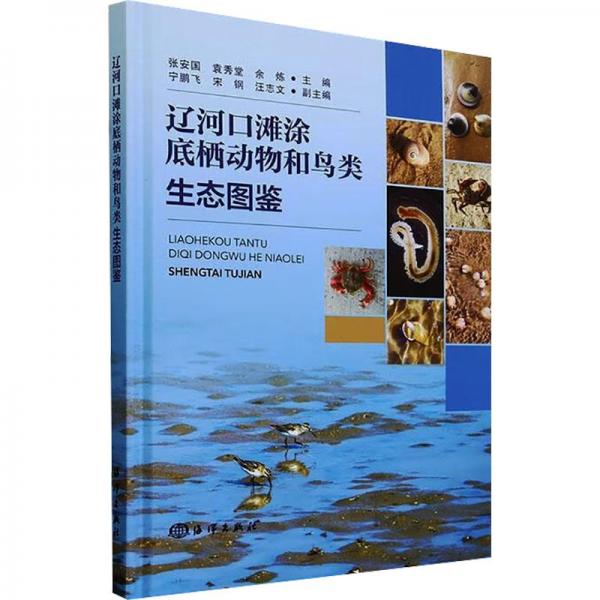 全新正版圖書 遼河口灘涂底棲動物和鳥類生態(tài)圖鑒張安國海洋出版社9787521012224