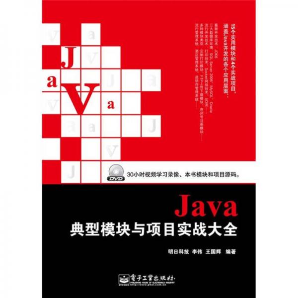 Java典型模块与项目实战大全