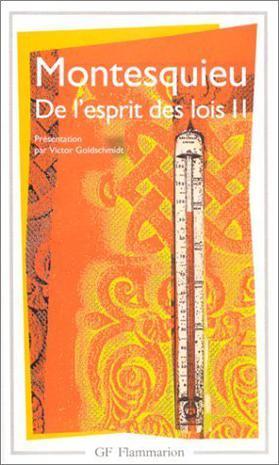 De l'esprit des lois, tome 2