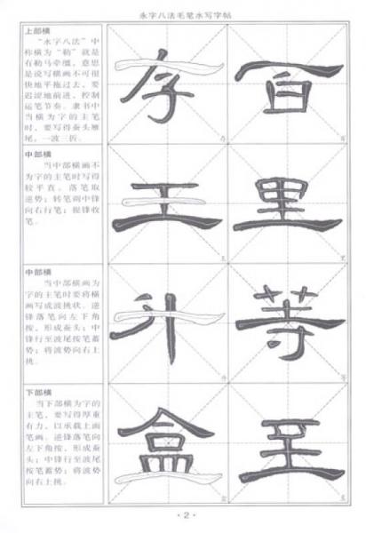 书法入门免墨水写系列·永字八法·免墨水写字帖：汉碑隶书《曹全碑》