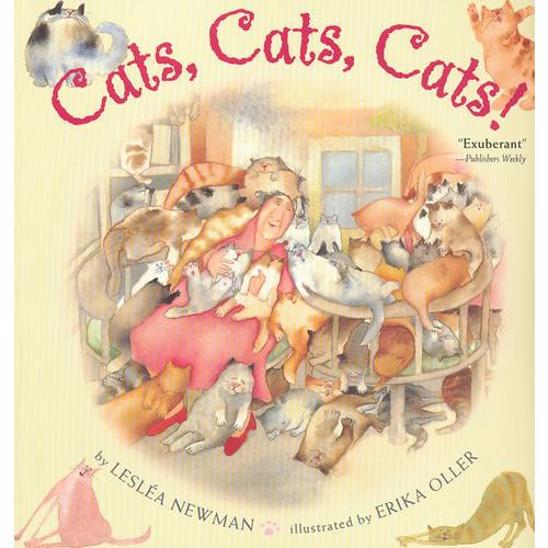 Cats, Cats, Cats! 猫猫猫！(美国童书书商协会童书推荐单) ISBN 9780689866975