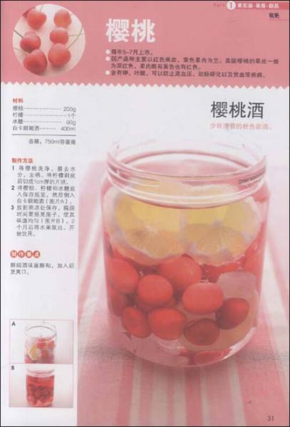 自制健康美味的果实酒 果酱