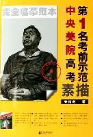 素描-中央美院高考第1名考前示范-完全臨摹范本