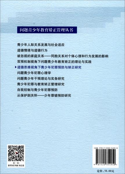 道德思維視角下青少年犯罪預(yù)防與矯正研究